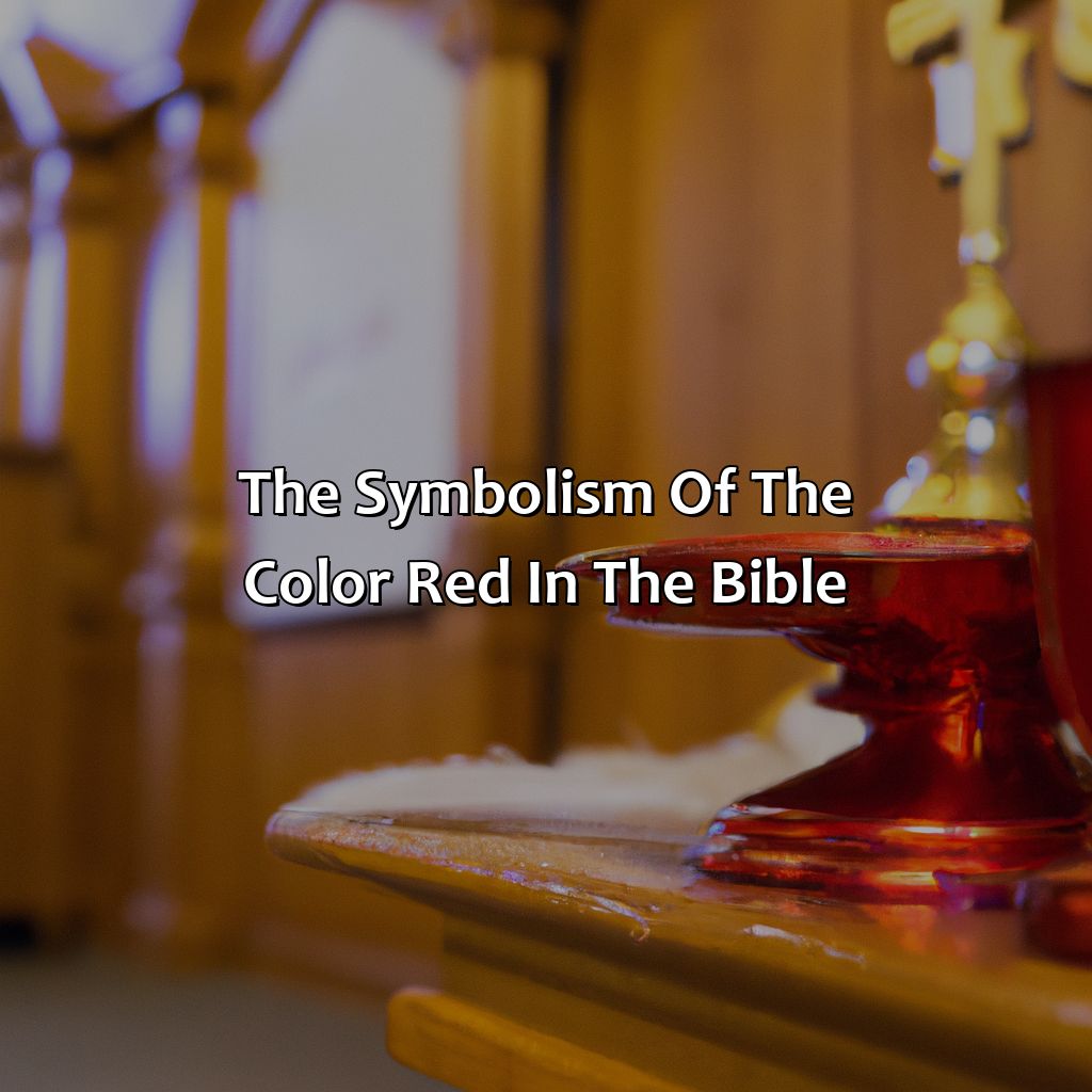 The Symbolism Of The Color Red In The Bible  - What Does The Color Red Mean Biblically, 