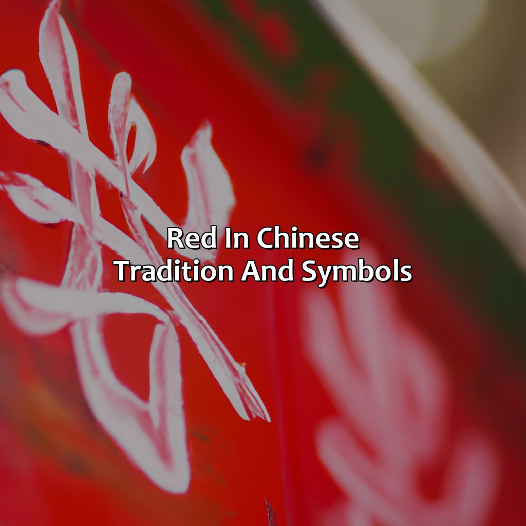 Red In Chinese Tradition And Symbols  - What Does The Color Red Mean In Chinese Culture, 