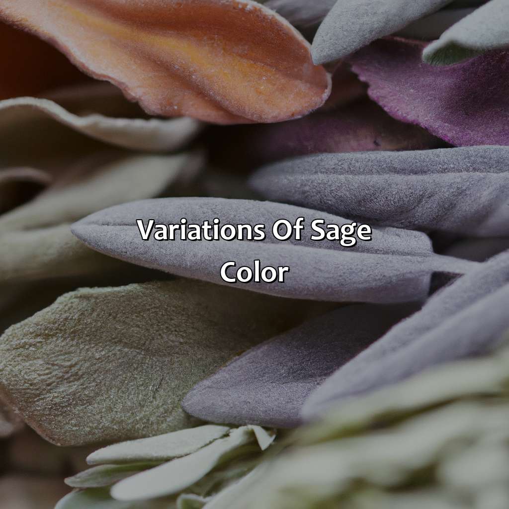 Variations Of Sage Color  - What Does The Color Sage Look Like, 