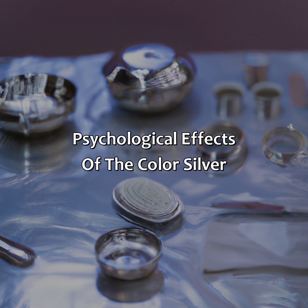 Psychological Effects Of The Color Silver  - What Does The Color Silver Mean, 