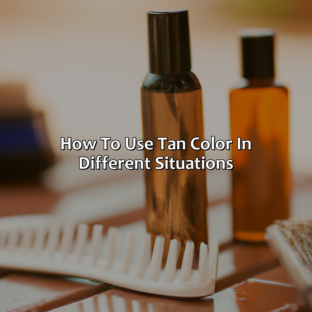 How To Use Tan Color In Different Situations - What Does The Color Tan Mean, 