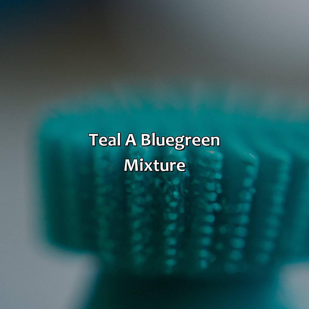 Teal: A Blue-Green Mixture  - What Does The Color Teal Look Like, 