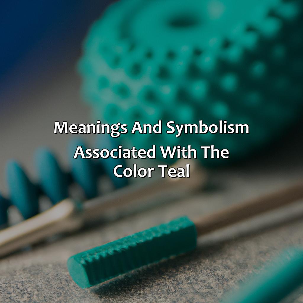 Meanings And Symbolism Associated With The Color Teal  - What Does The Color Teal Mean, 
