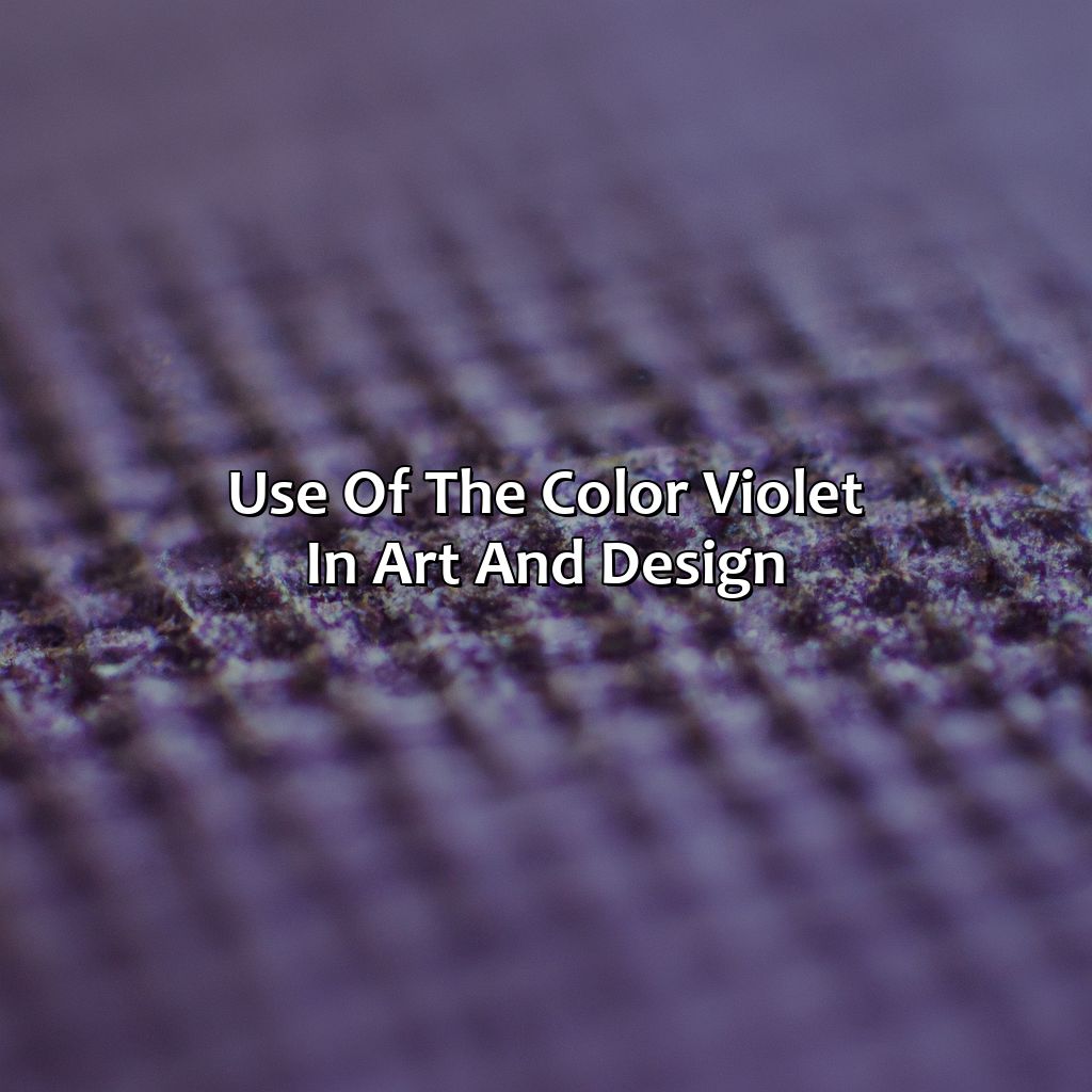 Use Of The Color Violet In Art And Design  - What Does The Color Violet Mean, 