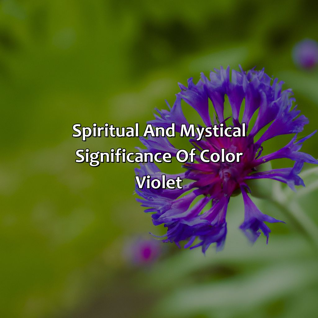 Spiritual And Mystical Significance Of Color Violet  - What Does The Color Violet Mean, 