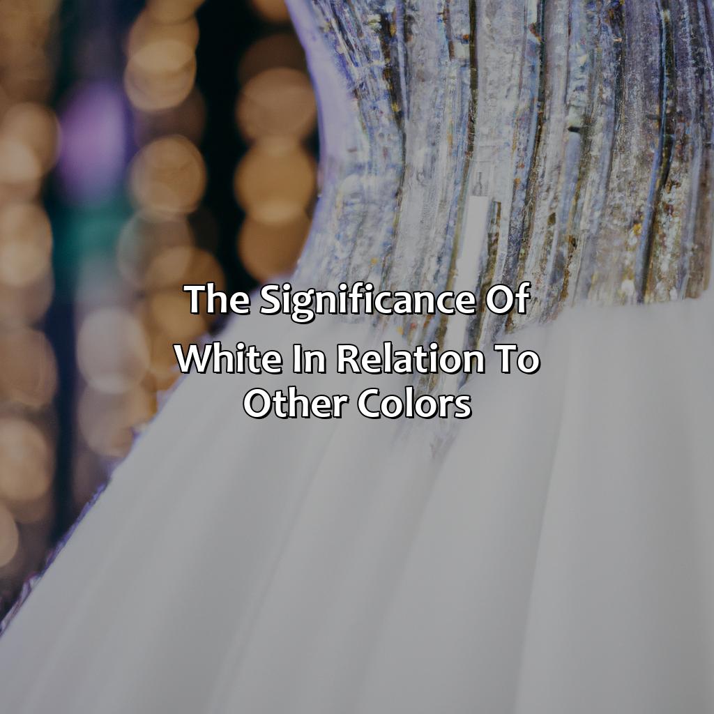 The Significance Of White In Relation To Other Colors  - What Does The Color White Mean In The Great Gatsby, 