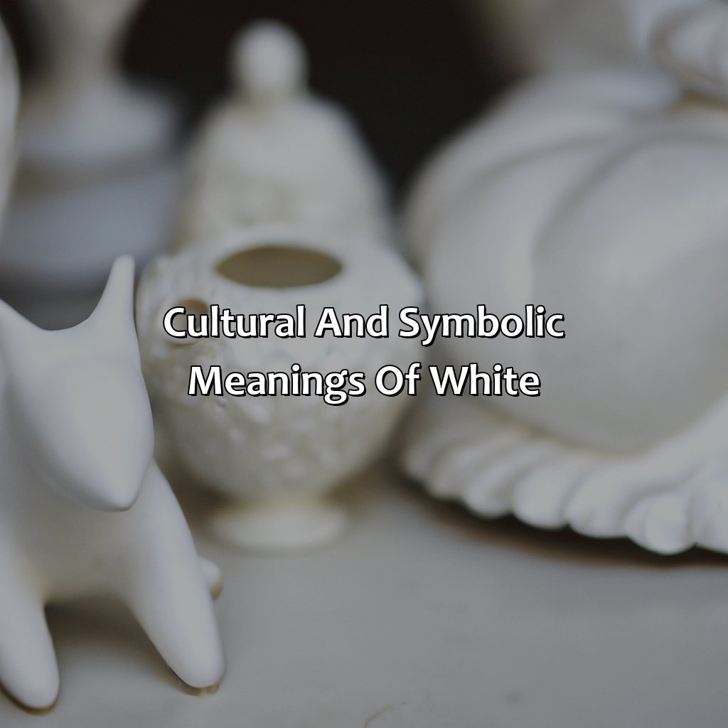 Cultural And Symbolic Meanings Of White  - What Does The Color White Represent, 