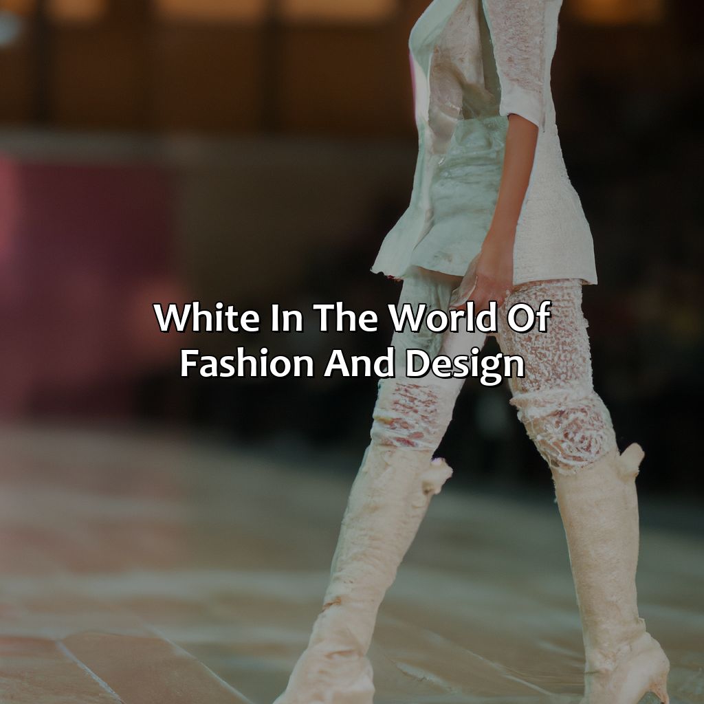 White In The World Of Fashion And Design  - What Does The Color White Represent, 
