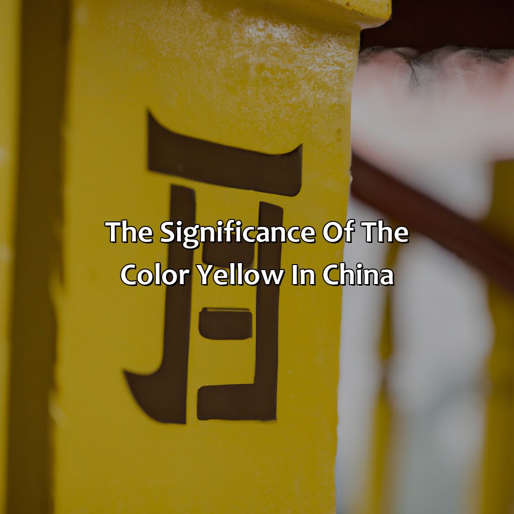 The Significance Of The Color Yellow In China  - What Does The Color Yellow Mean In China, 