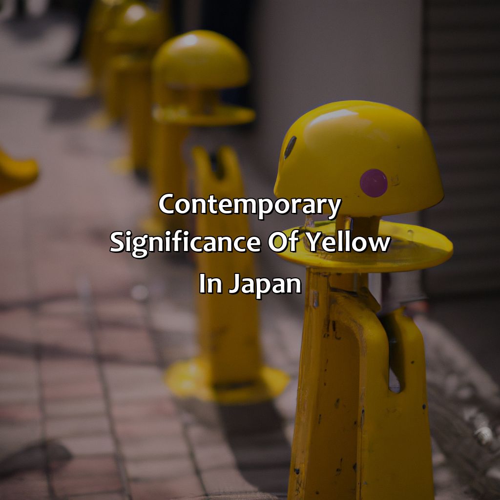 Contemporary Significance Of Yellow In Japan  - What Does The Color Yellow Mean In Japan, 