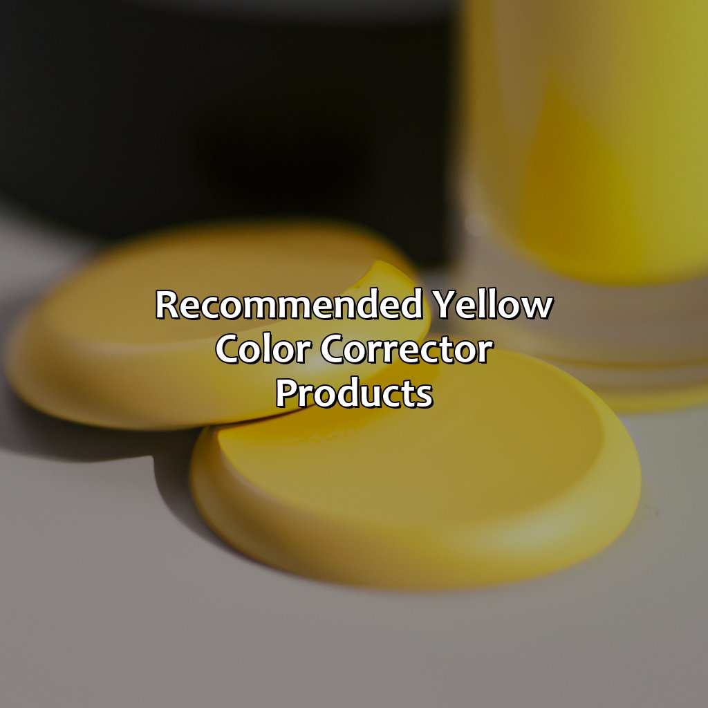 Recommended Yellow Color Corrector Products  - What Does Yellow Color Corrector Do, 