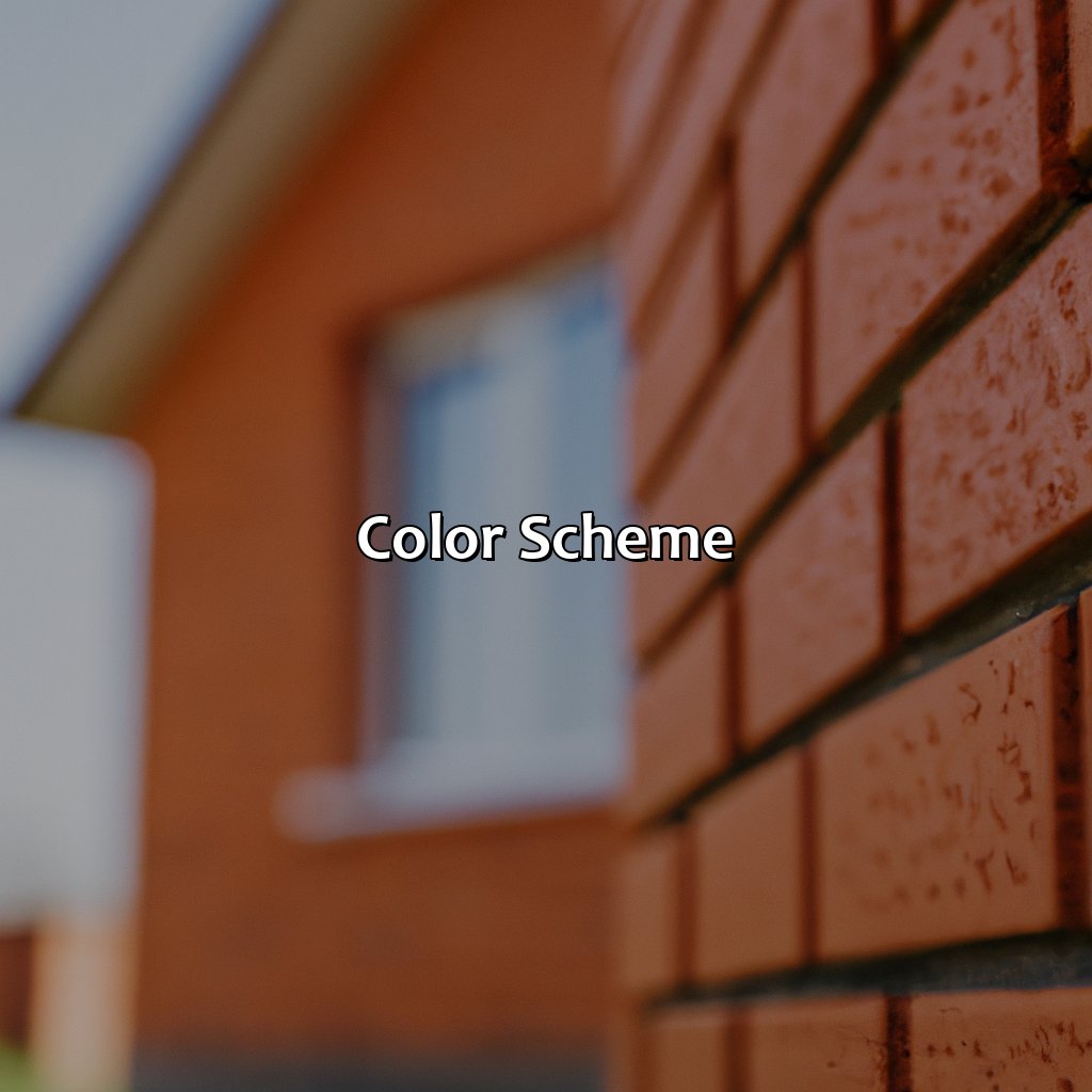 Color Scheme  - What Exterior Paint Color Goes With Red Brick, 