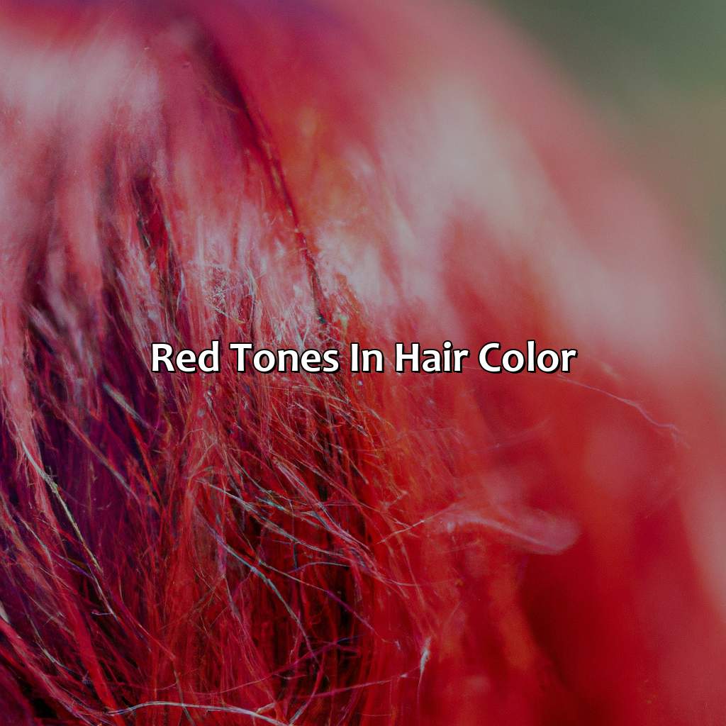 Red Tones In Hair Color  - What Hair Color Cancels Out Red Tones, 