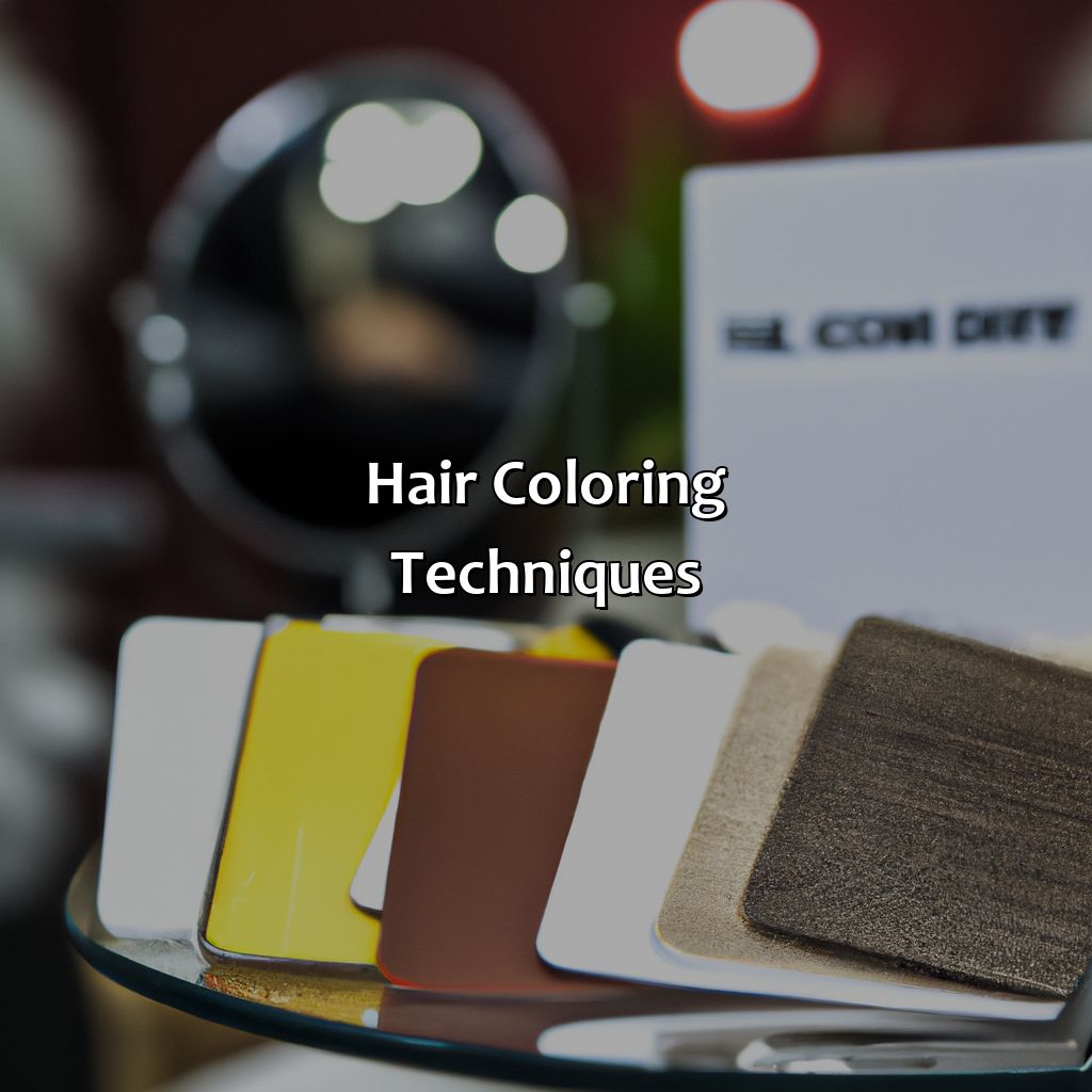 Hair Coloring Techniques  - What Hair Color Do I Have, 