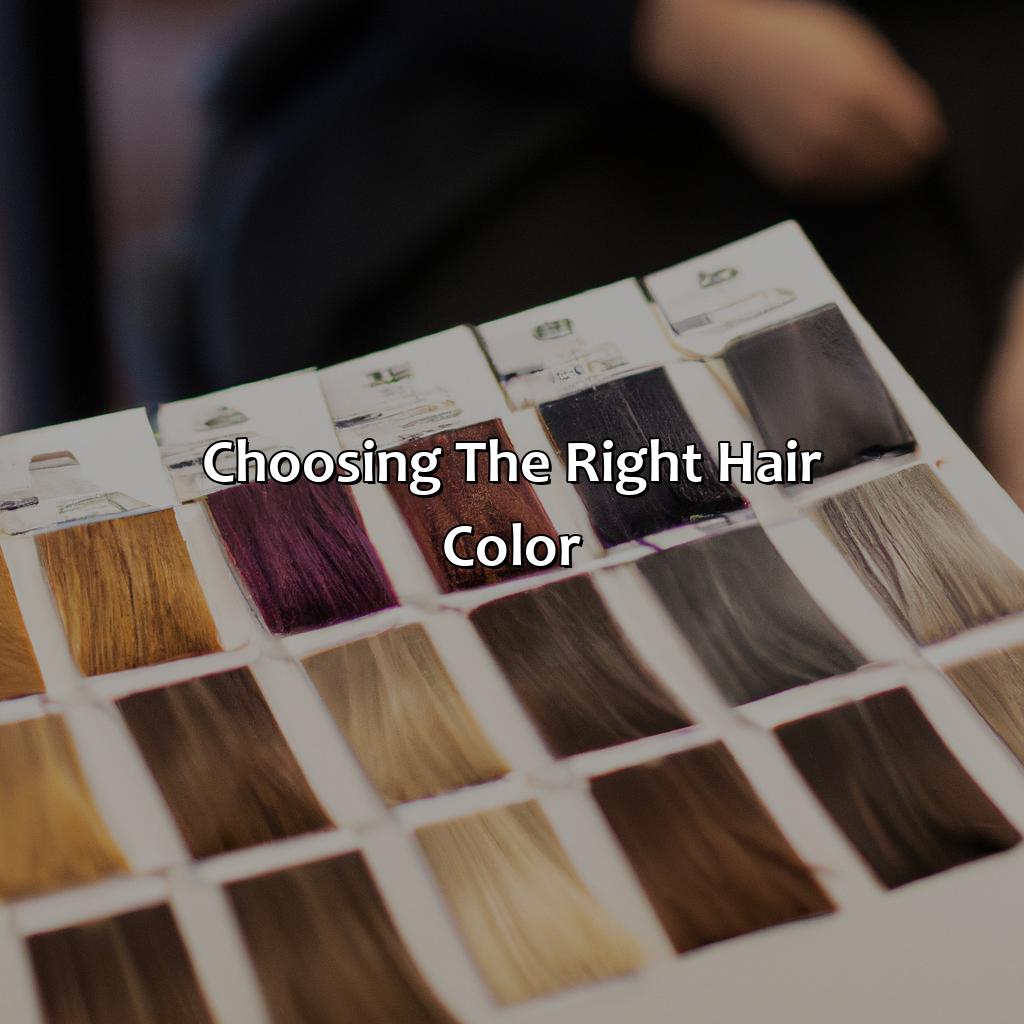 Choosing The Right Hair Color  - What Hair Color Is Best For Me, 