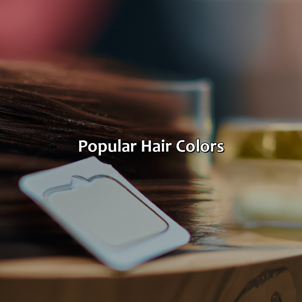 Popular Hair Colors  - What Hair Color Is Best For Me Quiz, 