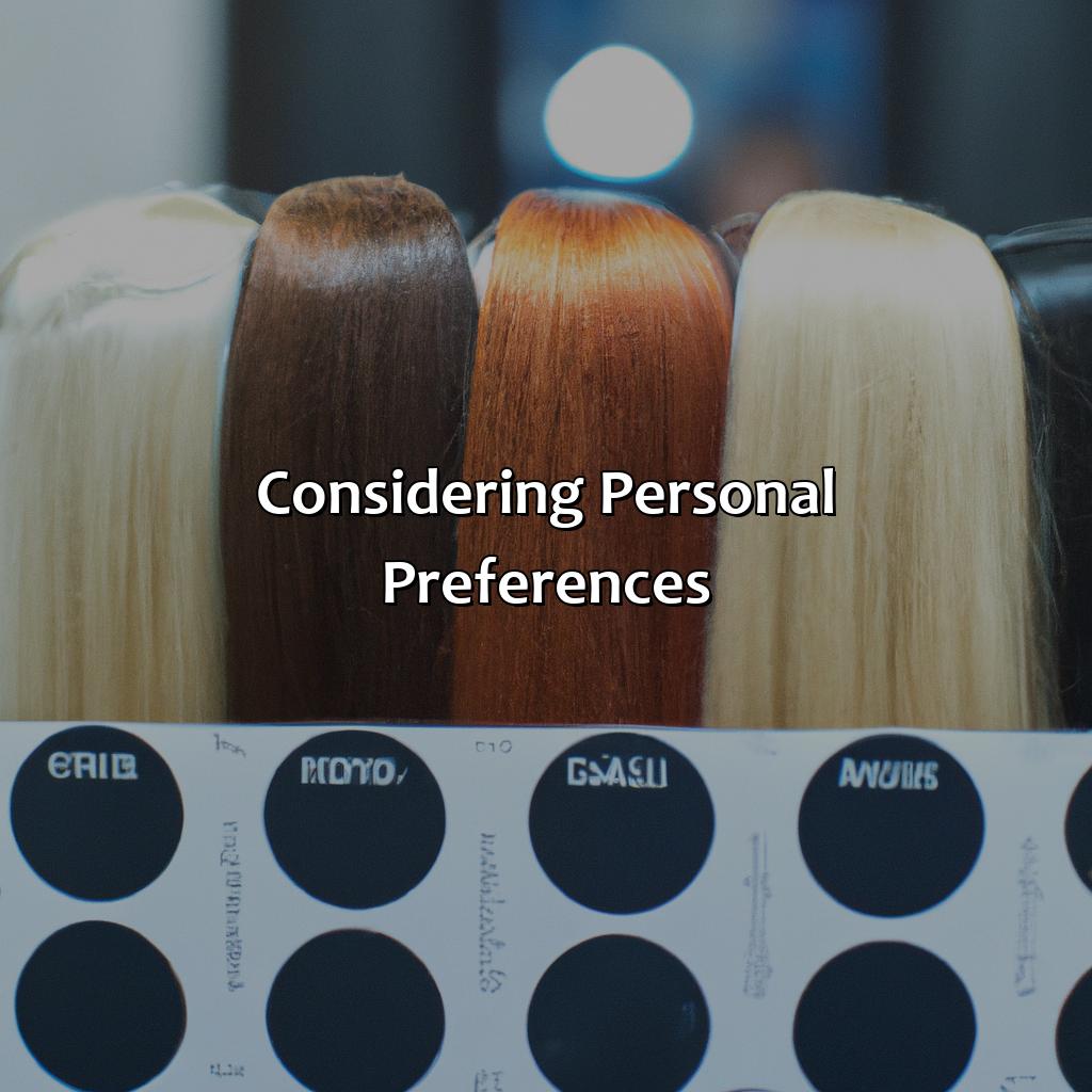 Considering Personal Preferences  - What Hair Color Looks Best On Me Quiz, 