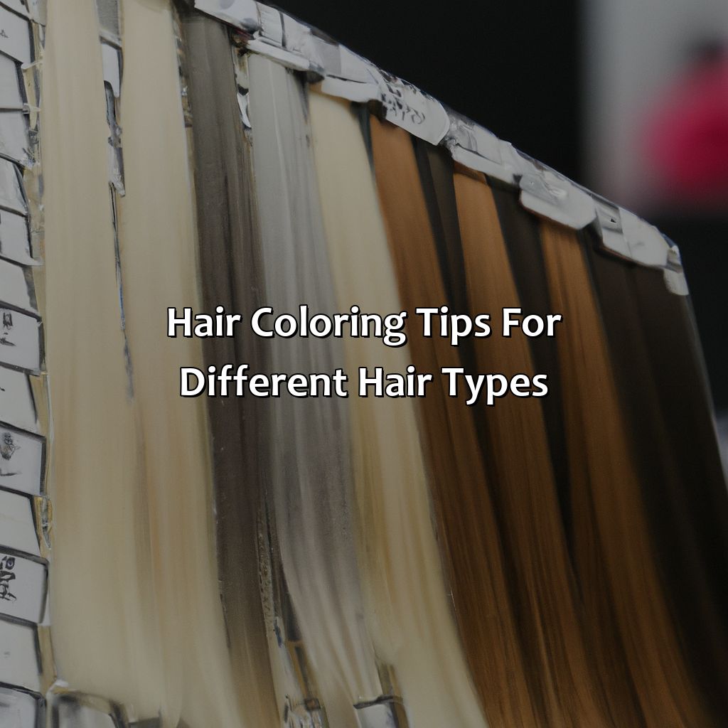 Hair Coloring Tips For Different Hair Types  - What Hair Color Should I Get, 