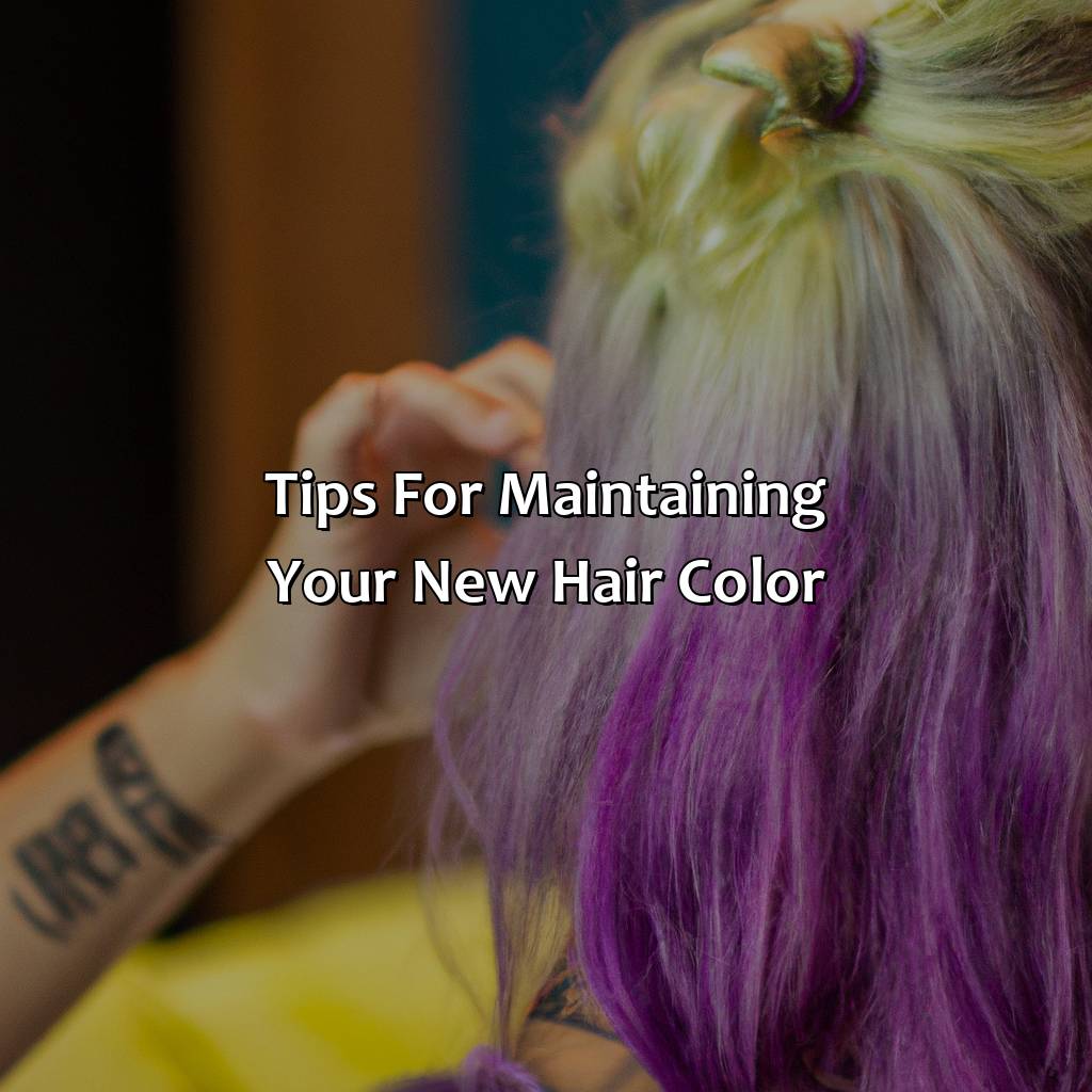 Tips For Maintaining Your New Hair Color - What Hair Color Should I Get Quiz, 