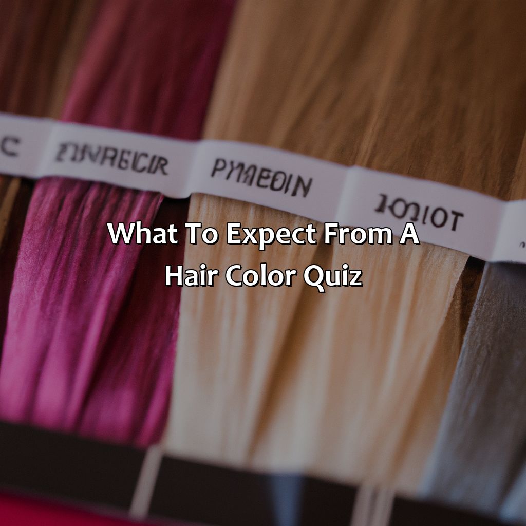What To Expect From A Hair Color Quiz  - What Hair Color Should I Have Quiz, 