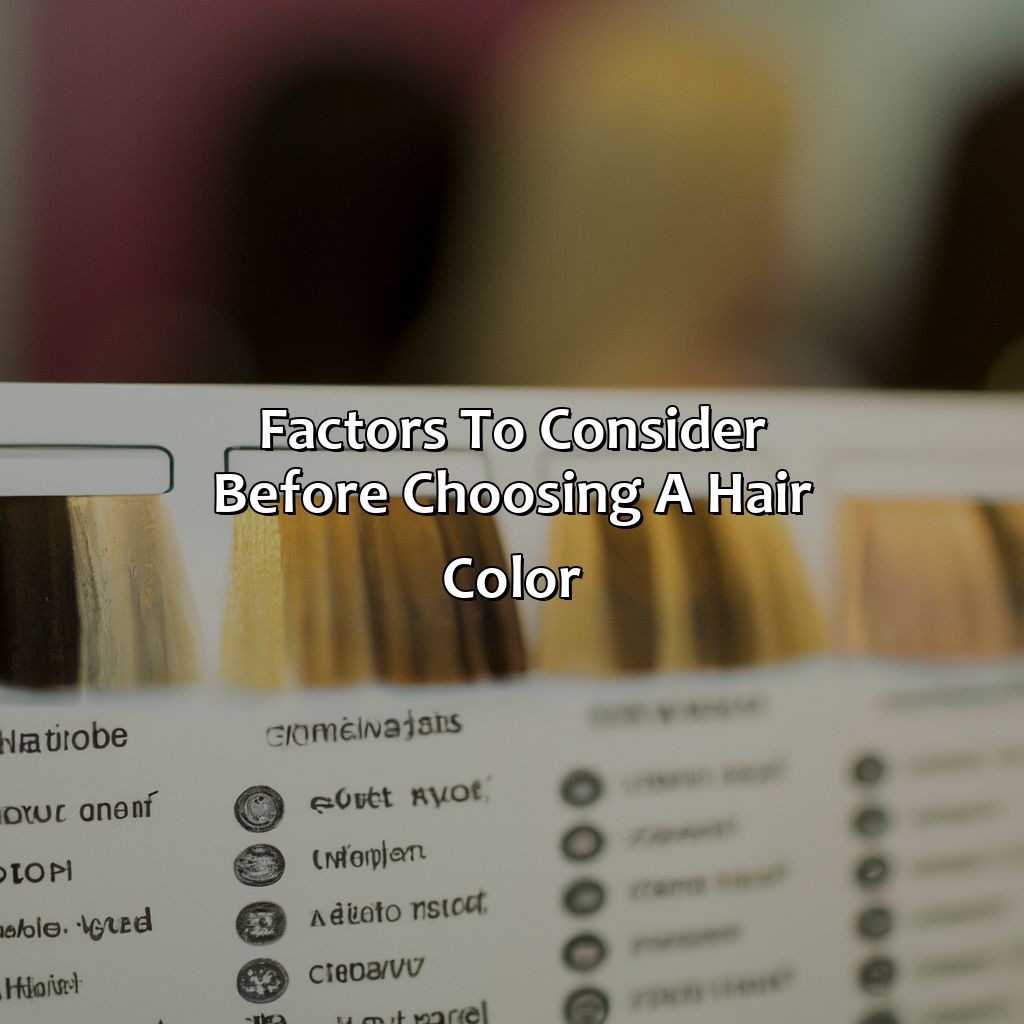 Factors To Consider Before Choosing A Hair Color  - What Hair Color Suits Me, 