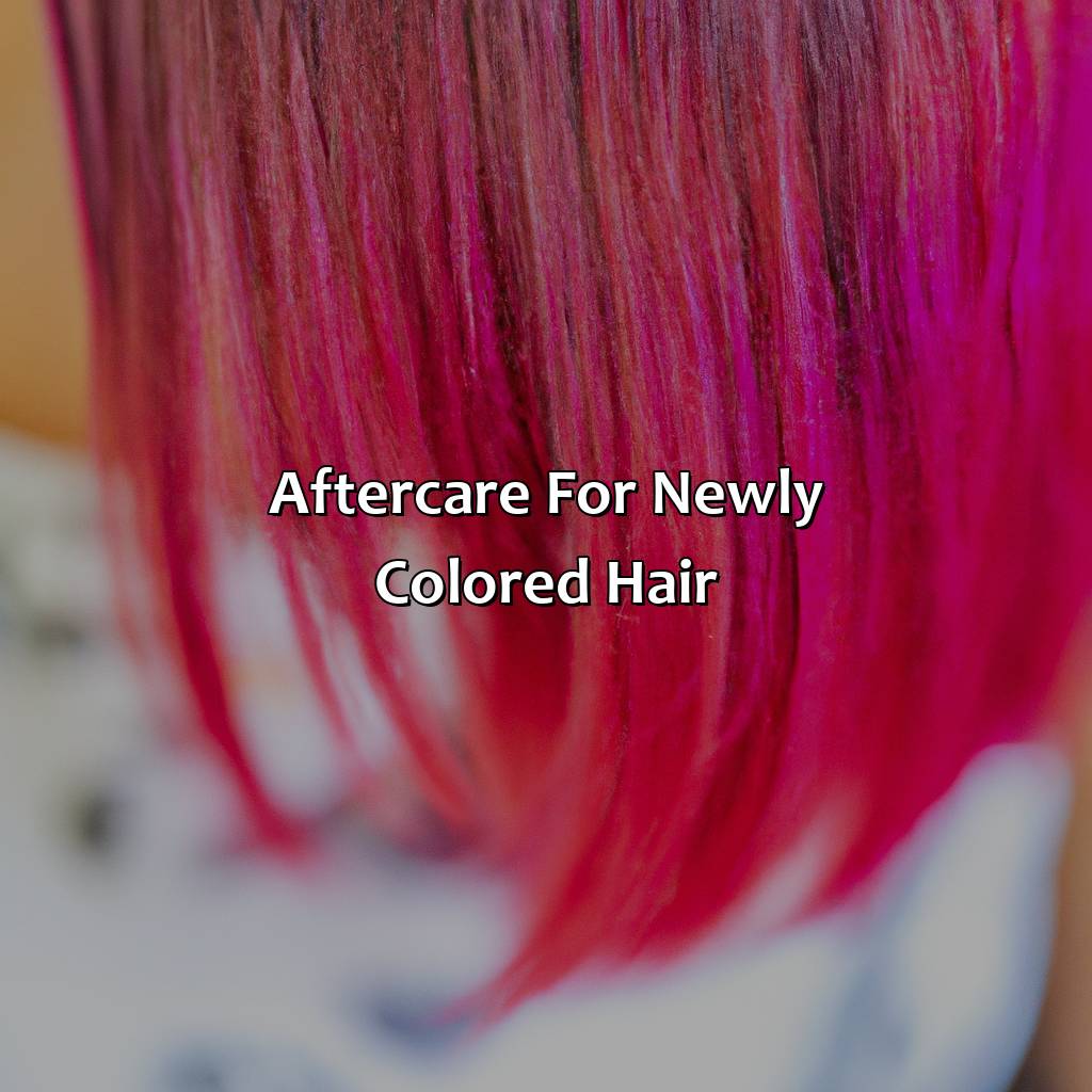 Aftercare For Newly Colored Hair  - What Hair Color Suits Me, 