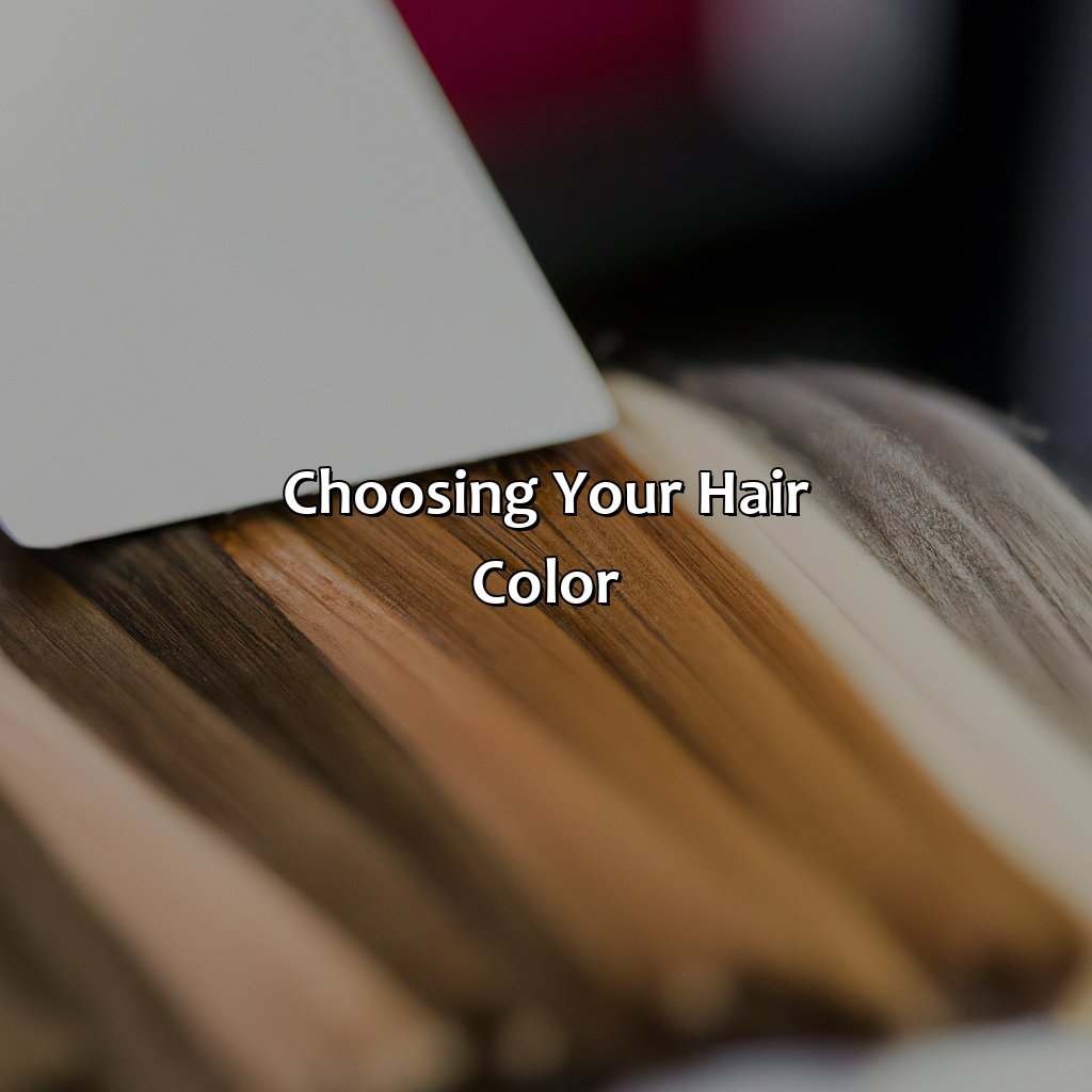 Choosing Your Hair Color  - What Hair Color Suits Me, 
