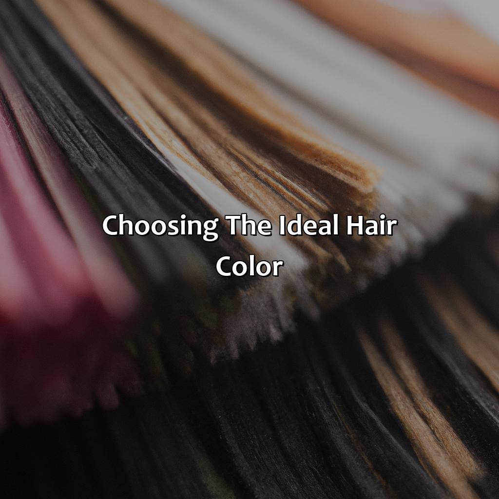 Choosing The Ideal Hair Color  - What Hair Color Would Suit Me, 