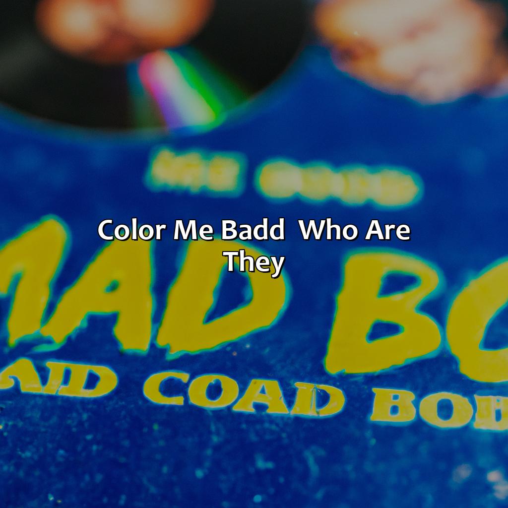 Color Me Badd - Who Are They?  - What Happened To Color Me Badd, 