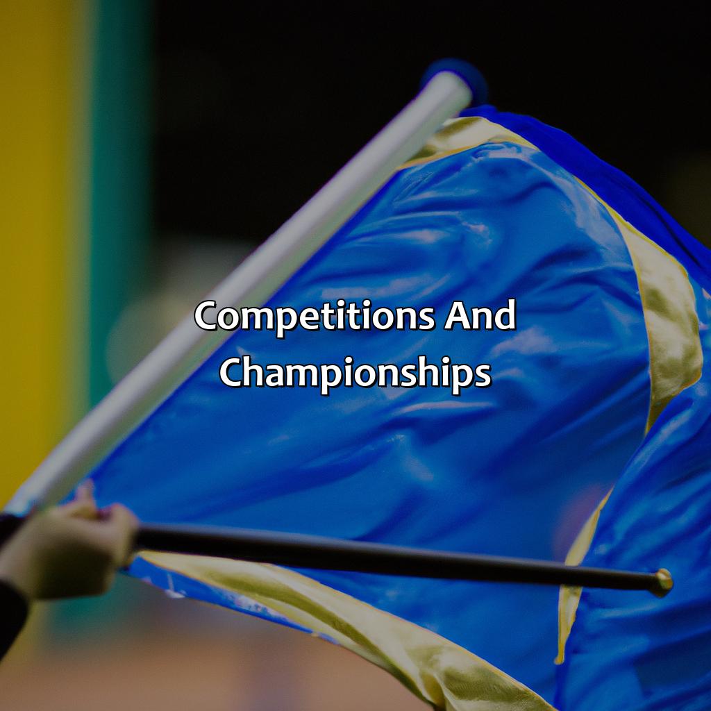 Competitions And Championships  - What Is A Color Guard, 