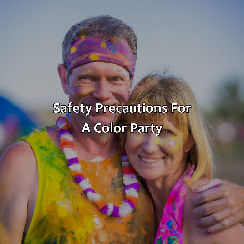 Safety Precautions For A Color Party  - What Is A Color Party For Adults, 