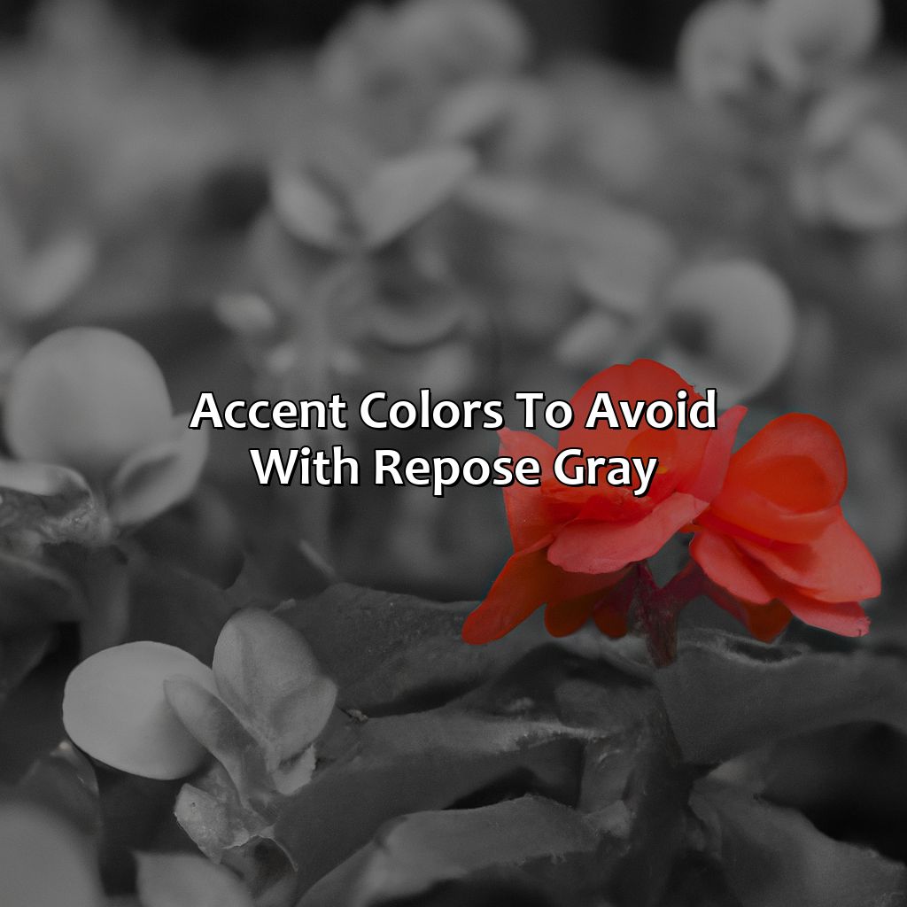 Accent Colors To Avoid With Repose Gray  - What Is A Good Accent Color For Repose Gray, 