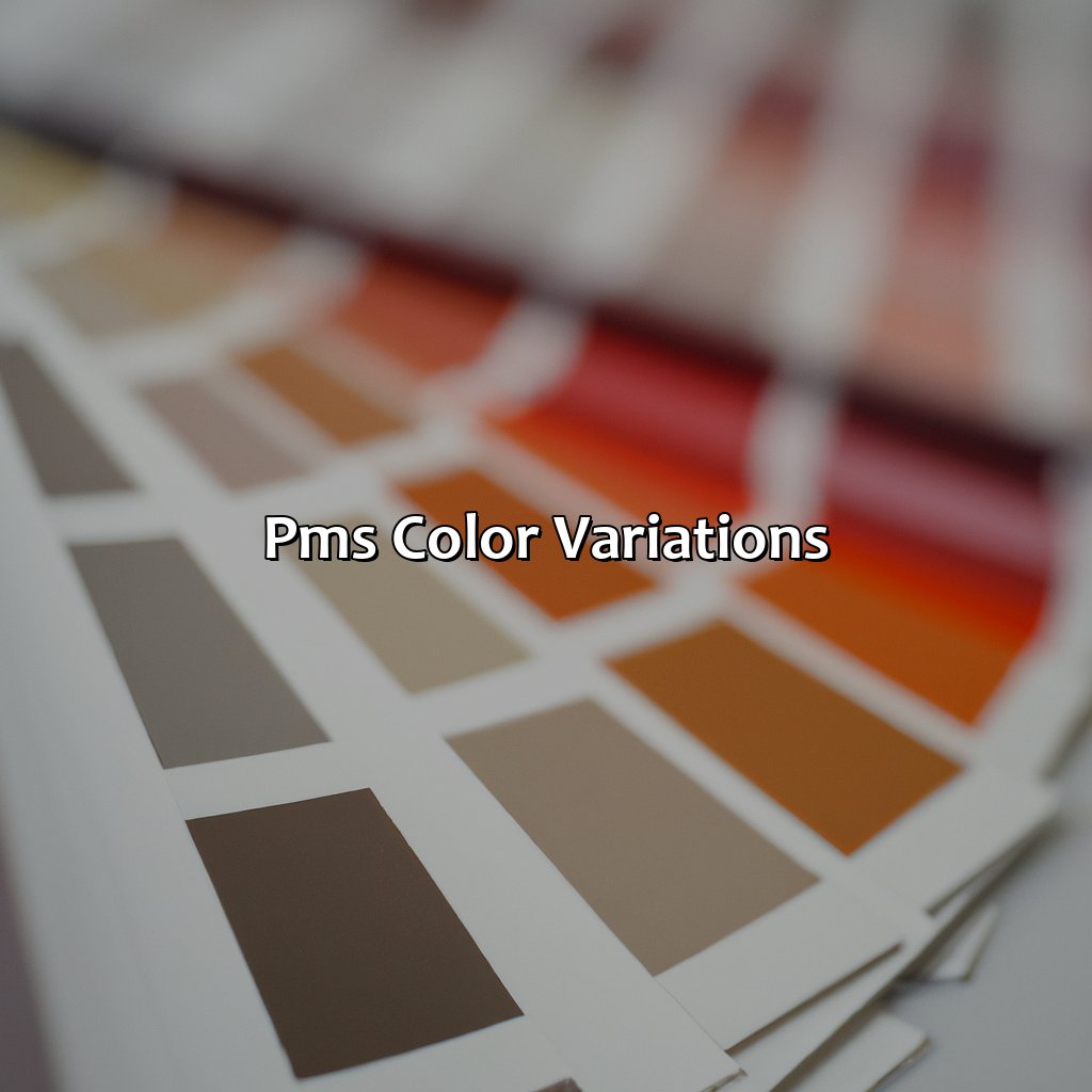 Pms Color Variations  - What Is A Pms Color, 