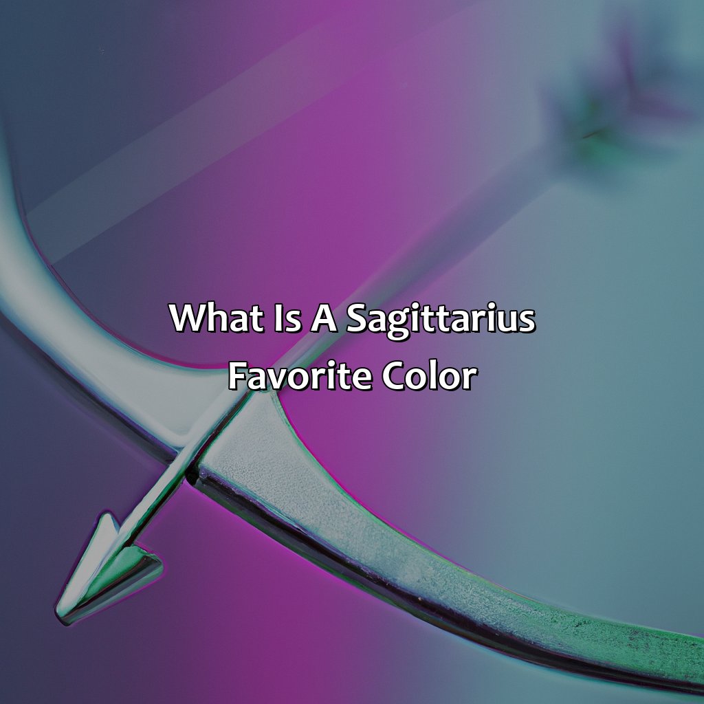 What Is A Sagittarius Favorite Color - colorscombo.com