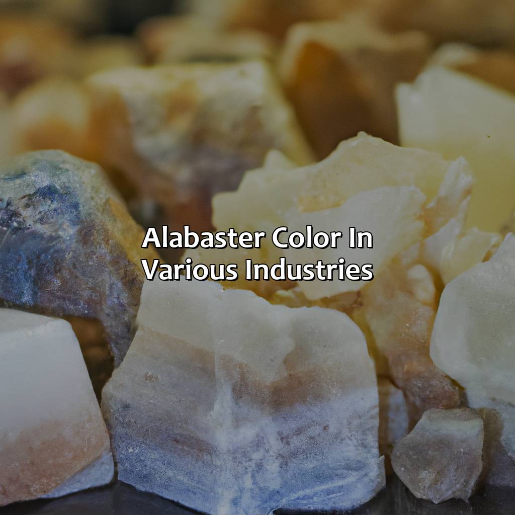 Alabaster Color In Various Industries  - What Is Alabaster Color, 