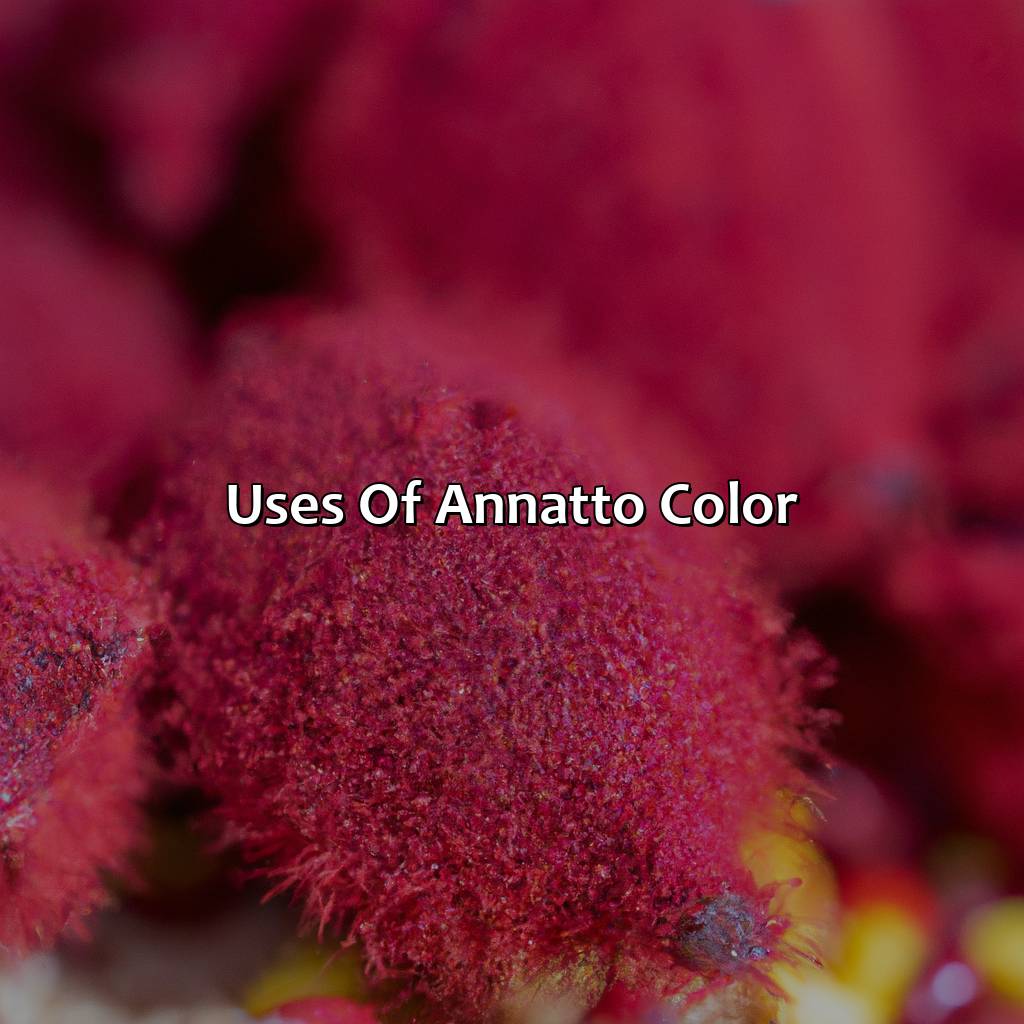 Uses Of Annatto Color  - What Is Annatto Color, 