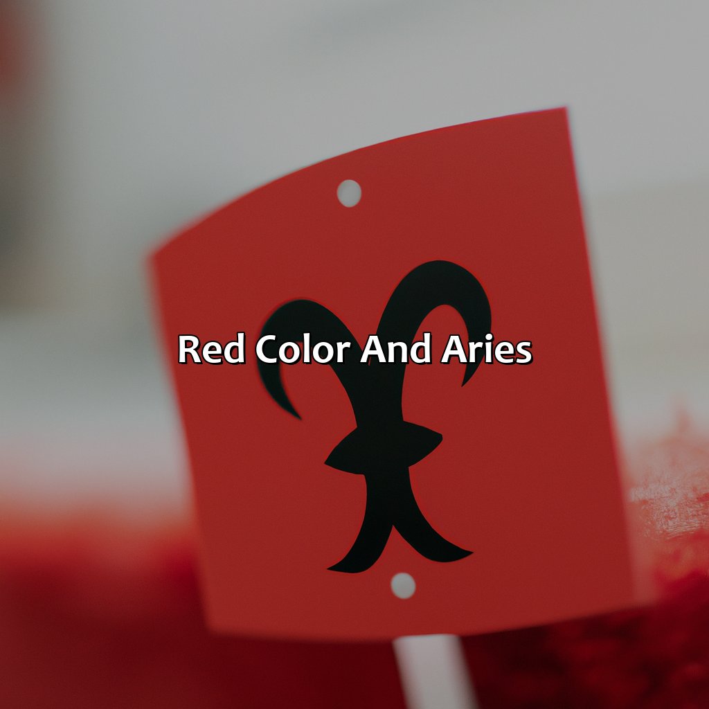 Red Color And Aries  - What Is Aries Color, 