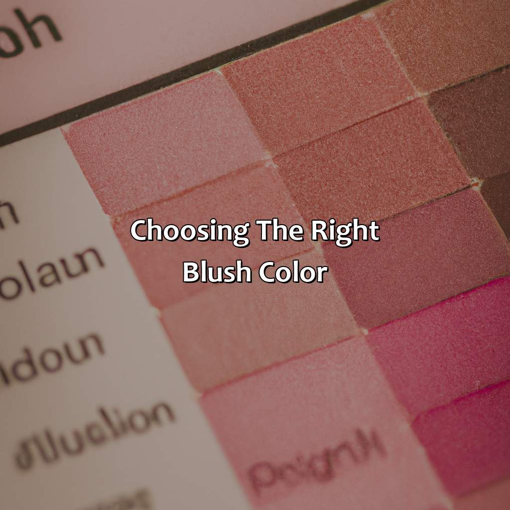 Choosing The Right Blush Color  - What Is Blush Color, 