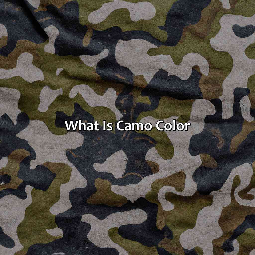 What Is Camo Color - colorscombo.com