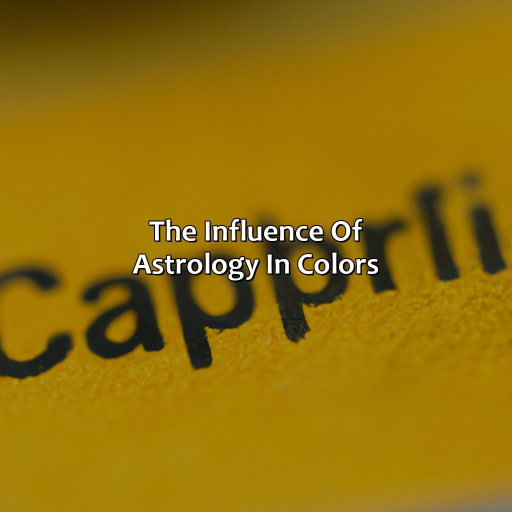 The Influence Of Astrology In Colors  - What Is Capricorn Color, 