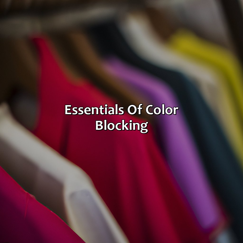 Essentials Of Color Blocking  - What Is Color Blocking, 