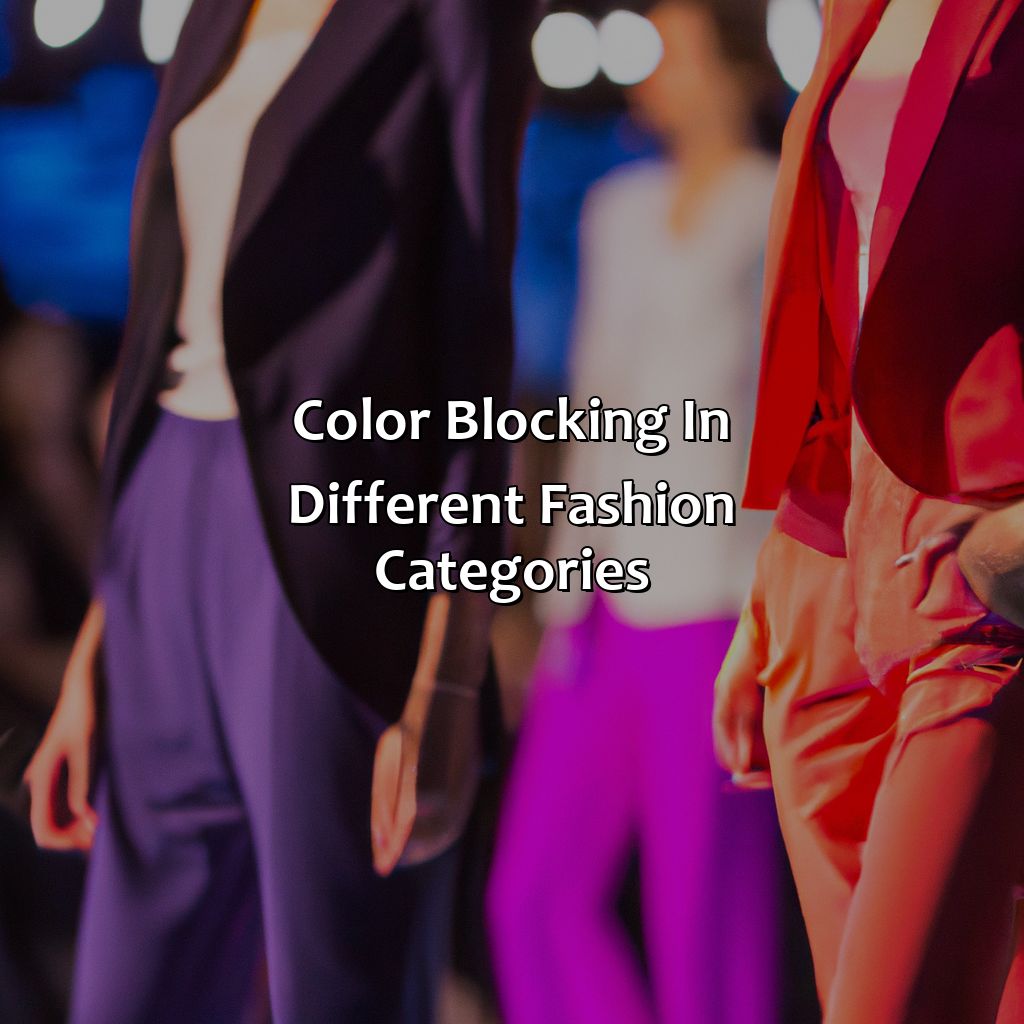Color Blocking In Different Fashion Categories  - What Is Color Blocking In Fashion, 