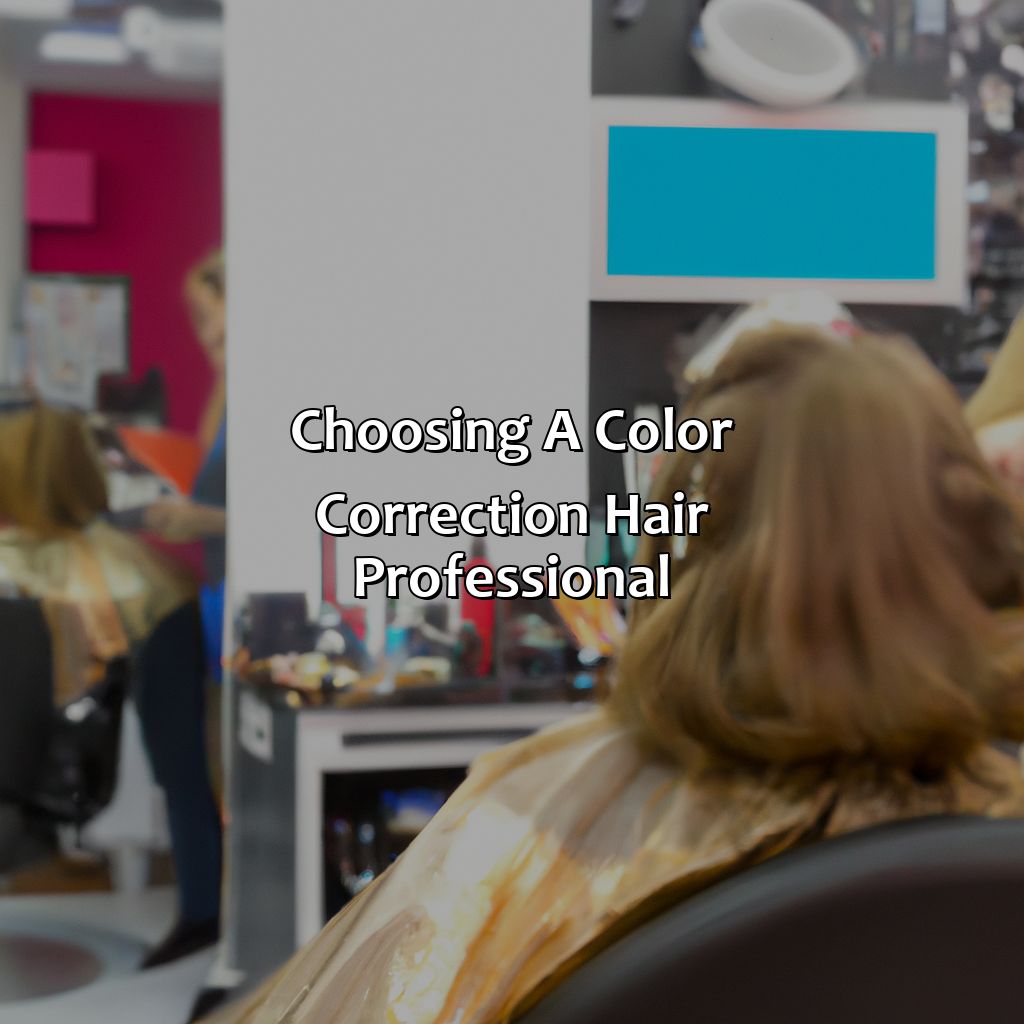 Choosing A Color Correction Hair Professional  - What Is Color Correction Hair, 