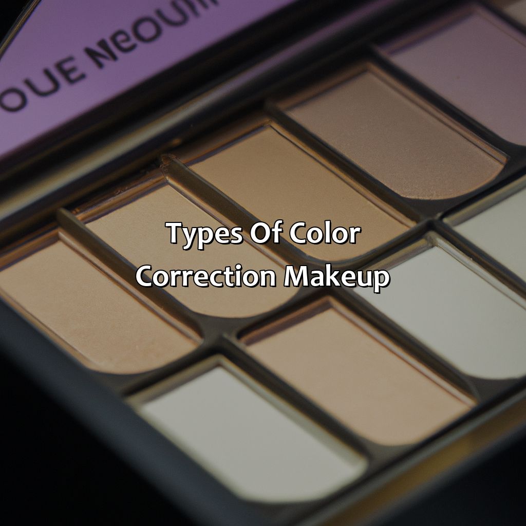 Types Of Color Correction Makeup  - What Is Color Correction Makeup, 