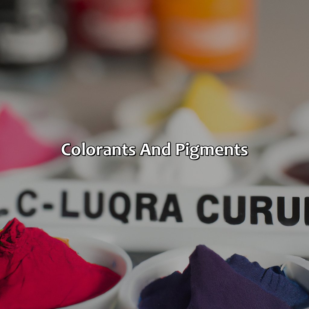 Colorants And Pigments  - What Is Color In Spanish, 