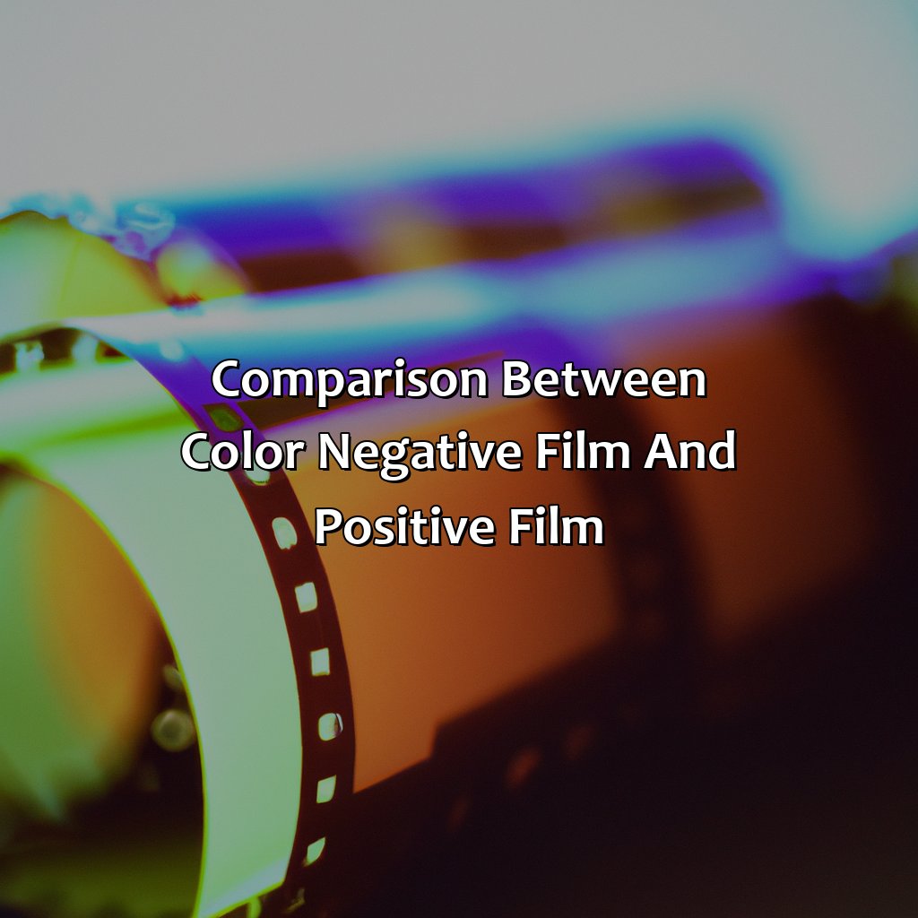 Comparison Between Color Negative Film And Positive Film  - What Is Color Negative Film, 