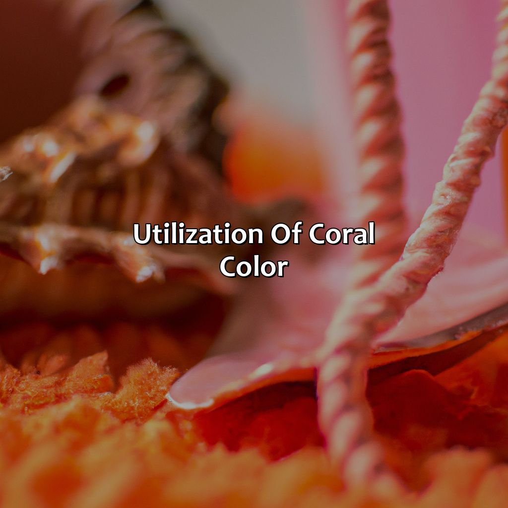 Utilization Of Coral Color  - What Is Coral Color, 
