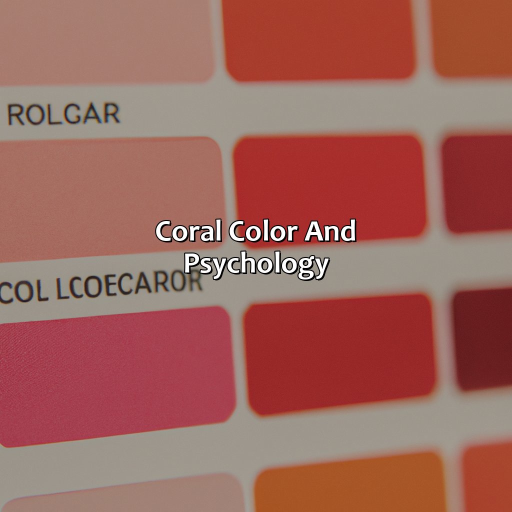 Coral Color And Psychology  - What Is Coral Color, 
