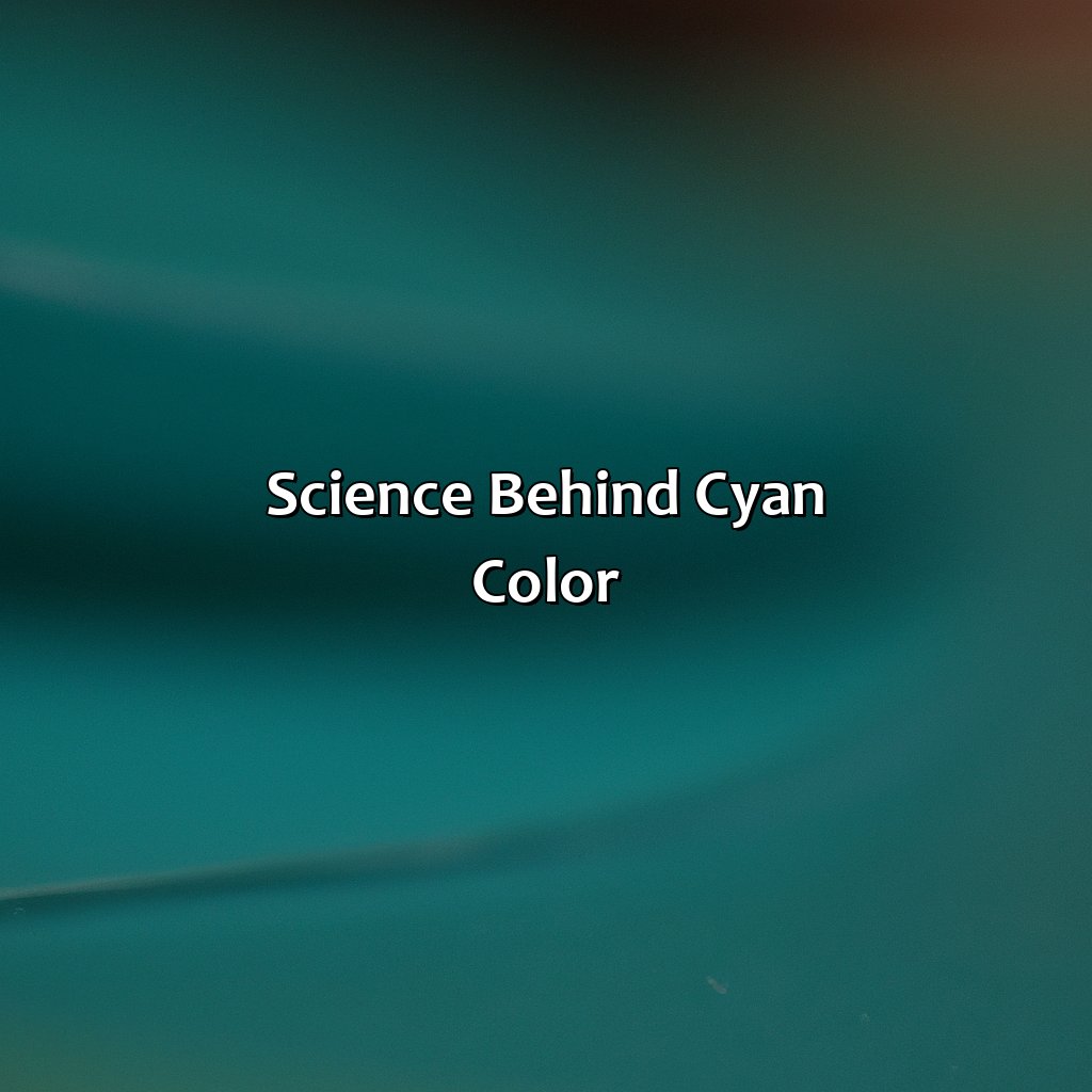 Science Behind Cyan Color  - What Is Cyan Color, 