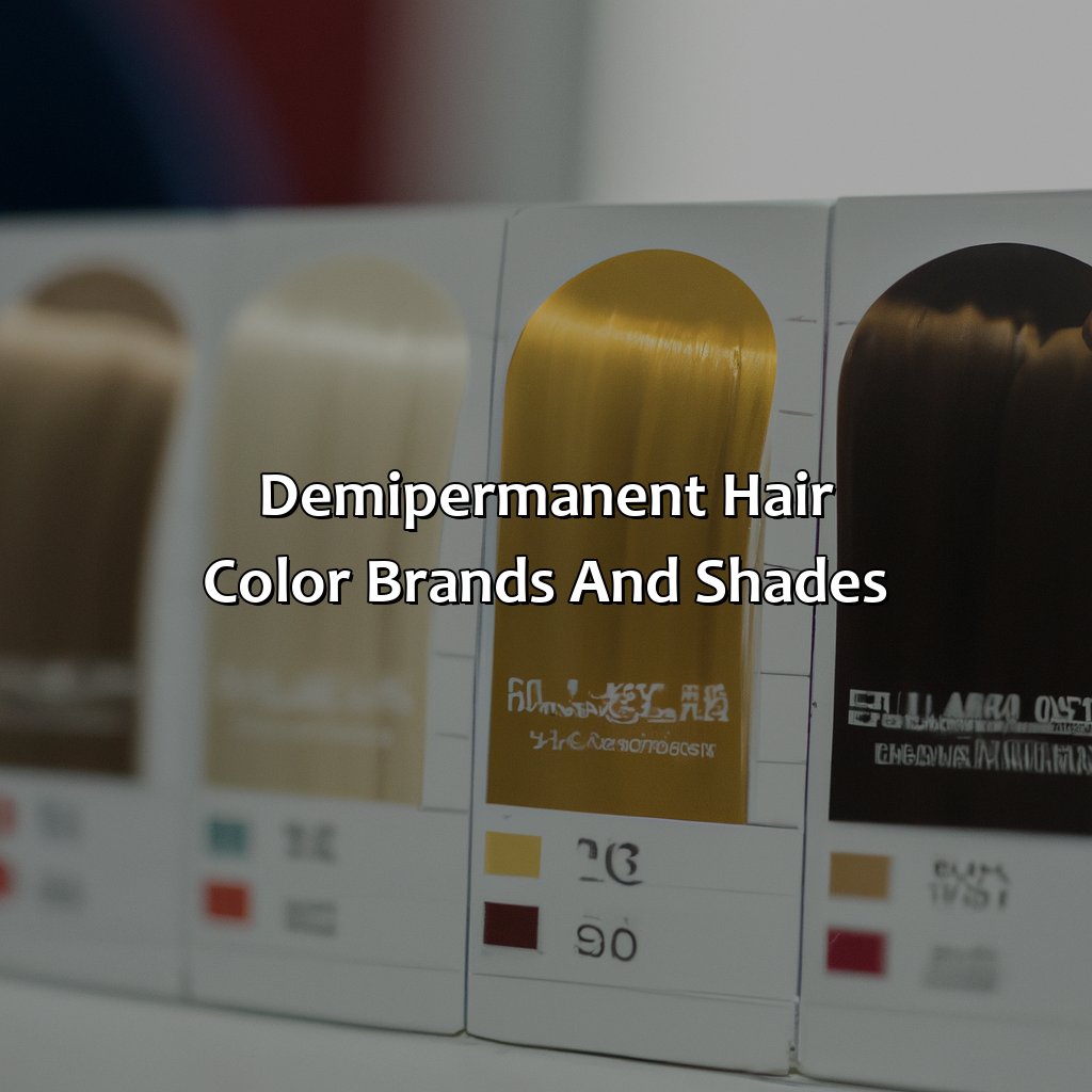 Demi-Permanent Hair Color Brands And Shades  - What Is Demi-Permanent Hair Color, 